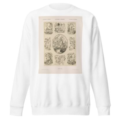 Allegorien und Embleme Vol. II Pl.029 by Albert Ilg Sweatshirt