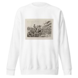 Washington and Lee at Monmouth by Kerr Eby Sweatshirt