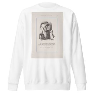 Hvorledes Dagen gaaer for Lille Lise Pl.07 by Lorenz Frølich Sweatshirt