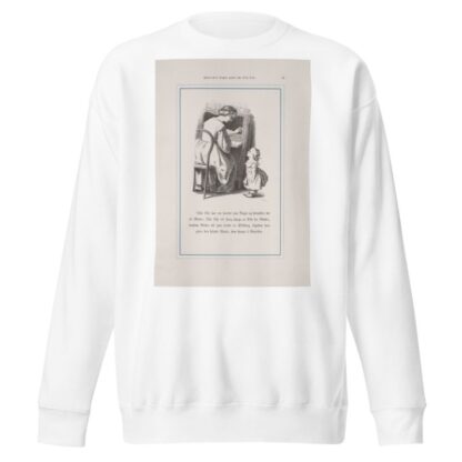 Hvorledes Dagen gaaer for Lille Lise Pl.07 by Lorenz Frølich Sweatshirt