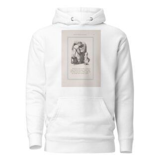 Hvorledes Dagen gaaer for Lille Lise Pl.07 by Lorenz Frølich Hoodie
