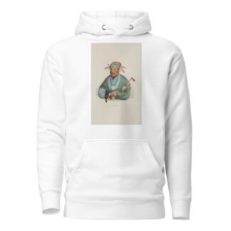 CHAT-O-MIS-SEE; Pottowattomie Chief by James Otto Lewis Hoodie