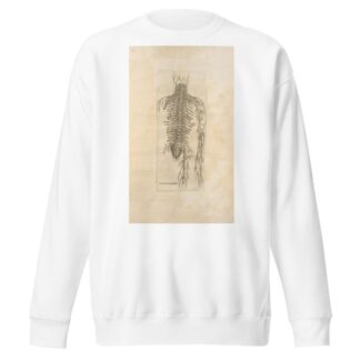 Sexta neruorum tabula. [Nerves of the spine] by Thomas Geminus Sweatshirt