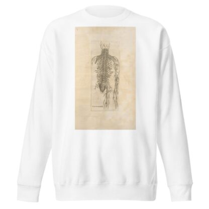Sexta neruorum tabula. [Nerves of the spine] by Thomas Geminus Sweatshirt