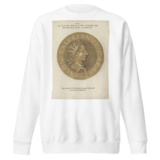 Portrait of Emperor Salonius by Hubert Goltzius Sweatshirt