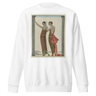Vesper; Robes du soir, de Worth by George Barbier Sweatshirt