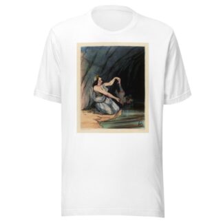 Le Baptême d’Achille by Honoré Daumier T-Shirt