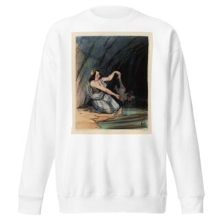 Le Baptême d’Achille by Honoré Daumier Sweatshirt