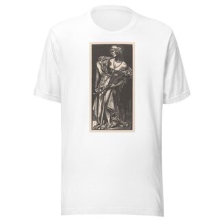 Vrouw met luit by Johannes Josephus Aarts T-Shirt