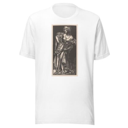 Vrouw met luit by Johannes Josephus Aarts T-Shirt