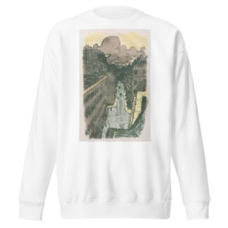 Street Scene from Above by Pierre Bonnard Sweatshirt