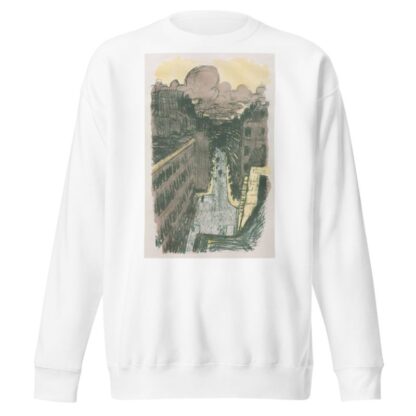 Street Scene from Above by Pierre Bonnard Sweatshirt