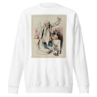 Au banquet de Chambord by André Gill Sweatshirt