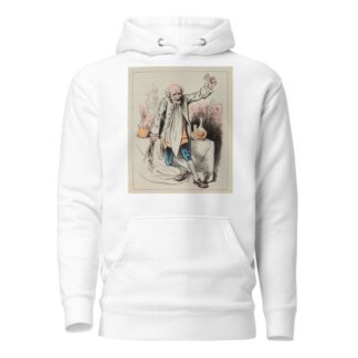 Au banquet de Chambord by André Gill Hoodie