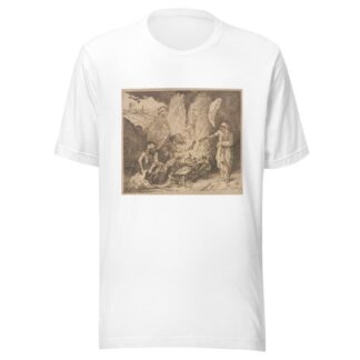 The Pit of Acheron, or the birth of the plagues of England by Thomas Rowlandson T-Shirt