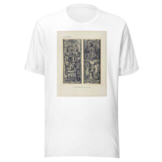 1, L’Agneau pascal ; 2, L’Eucharistie, cartons de vitraux exécutés à Domèvre-sur-Vezouse by Jacques Gruber T-Shirt