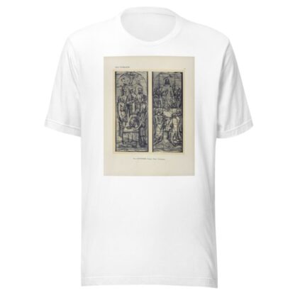 1, L’Agneau pascal ; 2, L’Eucharistie, cartons de vitraux exécutés à Domèvre-sur-Vezouse by Jacques Gruber T-Shirt