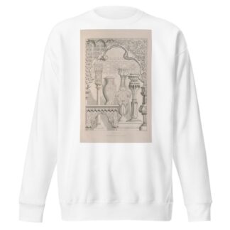 Rudiments of curvilinear design Pl.21 by George Phillips Sweatshirt