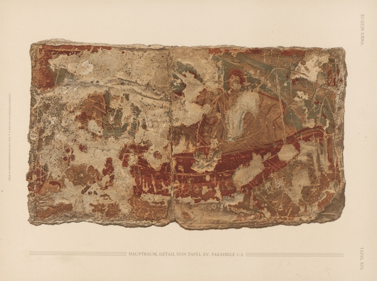 Ḳuṣejr ʻAmra; mit einer Karte von Arabia Petraea Pl.16 by Kaiserliche Akademie der Wissenschaften