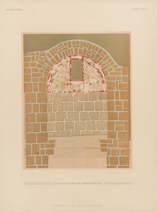 Ḳuṣejr ʻAmra; mit einer Karte von Arabia Petraea Pl.35 by Kaiserliche Akademie der Wissenschaften