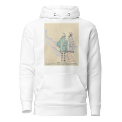 La promenade extra-muros ; Jaquettes en fourrure, de Max – A. Leroy by Charles Martin Hoodie