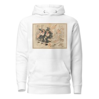 La chute des feuilles by André Gill Hoodie