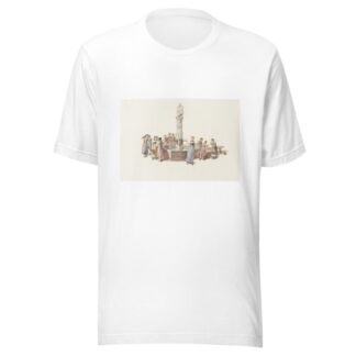 Fontaine sur la place du grand grénie à Berne by Franz Niklaus König T-Shirt