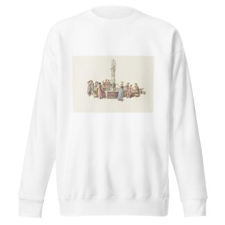 Fontaine sur la place du grand grénie à Berne by Franz Niklaus König Sweatshirt