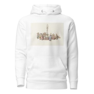 Fontaine sur la place du grand grénie à Berne by Franz Niklaus König Hoodie