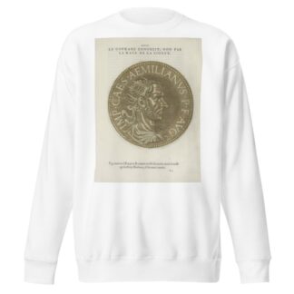 Portrait of Emperor Aemilianus by Hubert Goltzius Sweatshirt