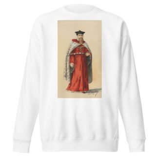 Historical costumes Pl.51 by Charles Bianchini Sweatshirt