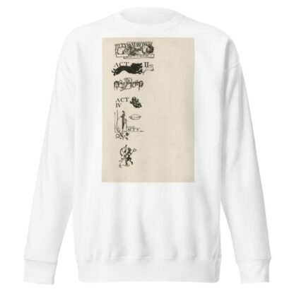 Titus Andronicus; Headings by Byam Shaw Sweatshirt