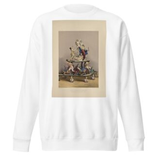 Art treasures of the United Kingdom Pl.36 by Robert Dudley Sweatshirt