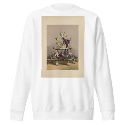 Art treasures of the United Kingdom Pl.36 by Robert Dudley Sweatshirt