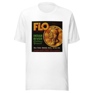 Flo Brand Citrus Label by Anonymous T-Shirt