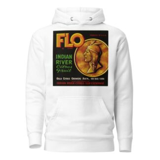 Flo Brand Citrus Label by Anonymous Hoodie