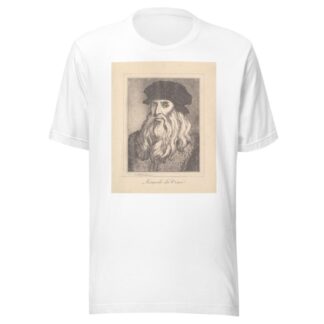 Characaturas by Leonardo da Vinci Pl.02 by Wenceslaus Hollar T-Shirt