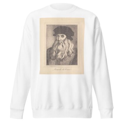 Characaturas by Leonardo da Vinci Pl.02 by Wenceslaus Hollar Sweatshirt