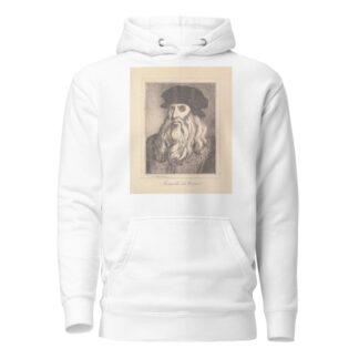 Characaturas by Leonardo da Vinci Pl.02 by Wenceslaus Hollar Hoodie