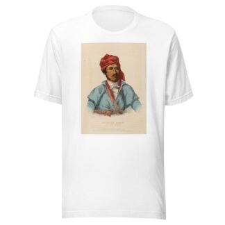 Timpoochee Barnard. An Uchee Warrior by Charles Bird King T-Shirt