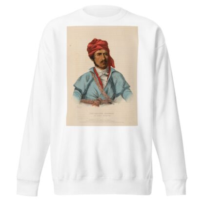 Timpoochee Barnard. An Uchee Warrior by Charles Bird King Sweatshirt