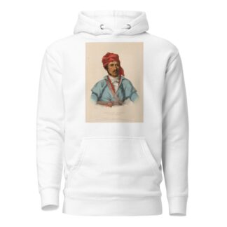 Timpoochee Barnard. An Uchee Warrior by Charles Bird King Hoodie
