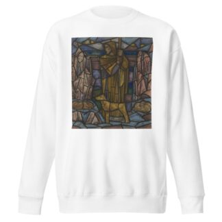 Ontwerp voor raam in het Nederlands Paviljoen op de tentoonstelling Arts Décoratifs te Parijs, 1925 by Richard Nicolaüs Roland Holst Sweatshirt