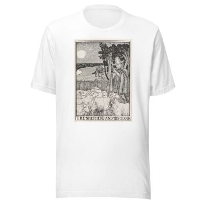 The Shepherd and his Flock by Percy J. Billinghurst T-Shirt