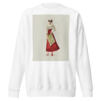 Dessin de costume by Cécile Kahn Sweatshirt