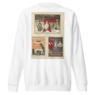 Russkii revoliutsionnyi plakat Pl.14 by Mikhail Mikhaĭlovich Cheremnykh Sweatshirt
