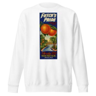 Futch’s Pride Citrus Label by Anonymous Sweatshirt