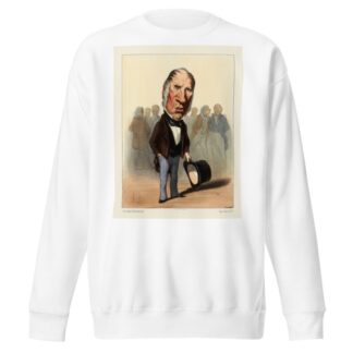 Dupin by Honoré Daumier Sweatshirt