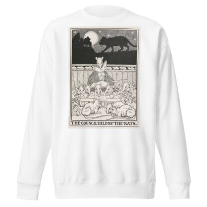 The Council held by the Rats by Percy J. Billinghurst Sweatshirt