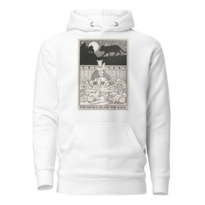 The Council held by the Rats by Percy J. Billinghurst Hoodie